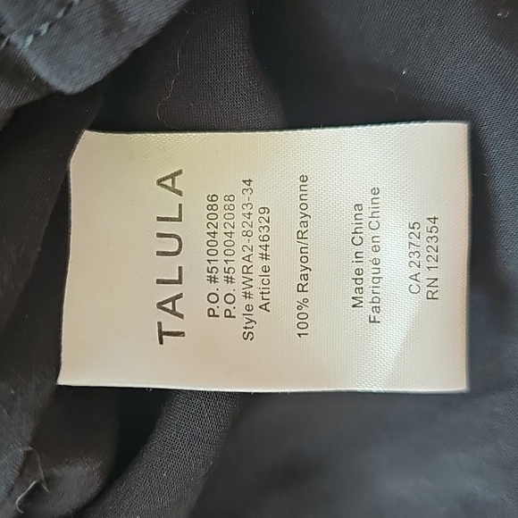 Talula Lipinksi Little Black Dress, Size 4 - Picture 10 of 15